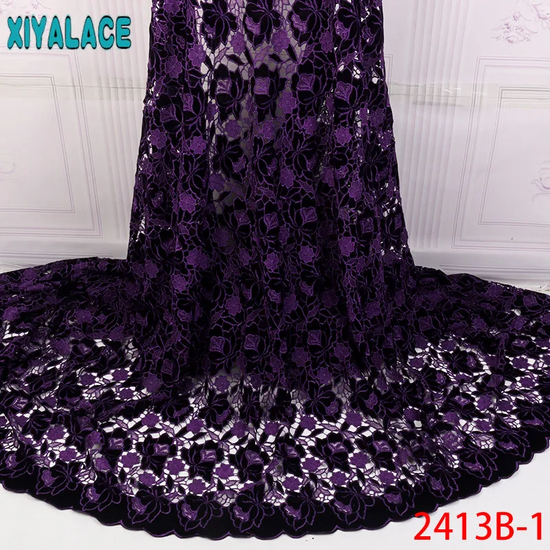 2019 New Arrival African Velvet Mesh Lace Fabrics Nigerian French Tulle Net Lace Fabrics For Purple Party Dresses QF2413B-1
2019 New Arrival African Velvet Mesh Lace Fabrics Nigerian French Tulle Net Lace Fabrics For Purple Party Dresses QF2413B-1
