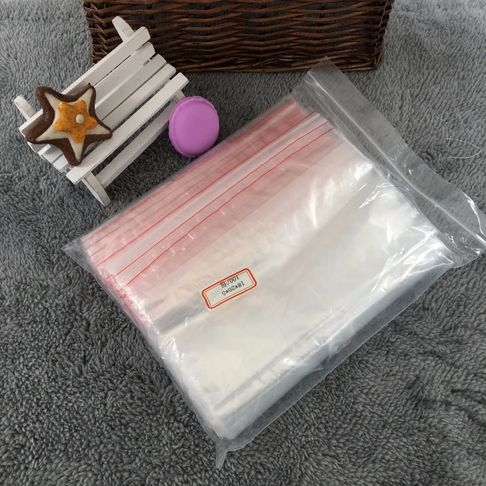 18*26CM Top Selling 100Pcs Transparent Food Phone Card Valve Hermetic Bag Zip Lock Plastic Gift Packaging Bags For Necklace
18*26CM Top Selling 100Pcs Transparent Food Phone Card Valve Hermetic Bag Zip Lock Plastic Gift Packaging Bags For Necklace