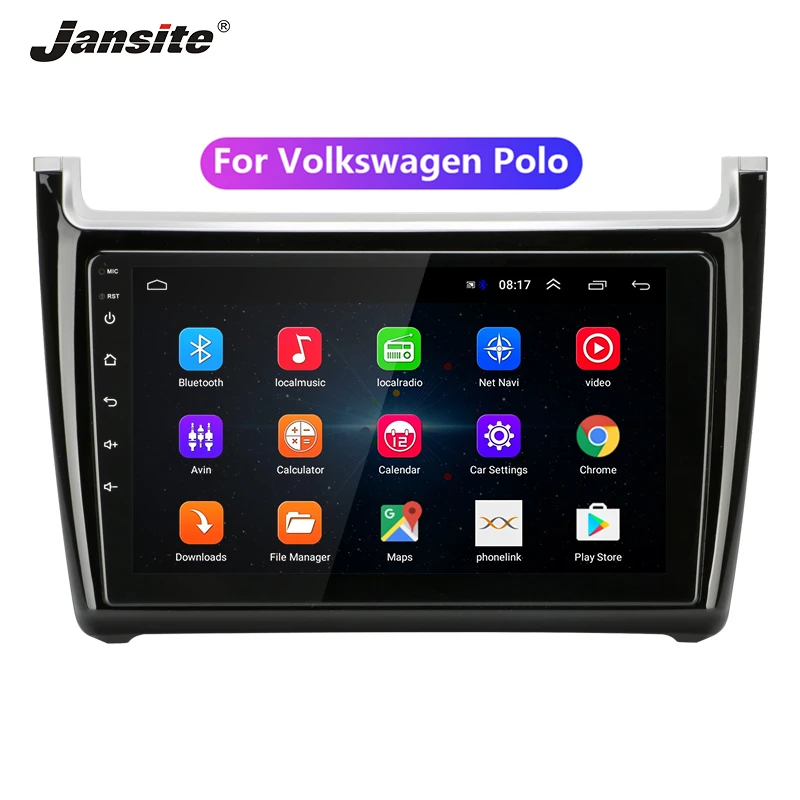Jansite 9" Car Multimedia Player for Volkswagen Polo Reverse Camera touch screen 4G network 1024*600 Steering Wheel Control WIFI
Jansite 9" Car Multimedia Player for Volkswagen Polo Reverse Camera touch screen 4G network 1024*600 Steering Wheel Control WIFI