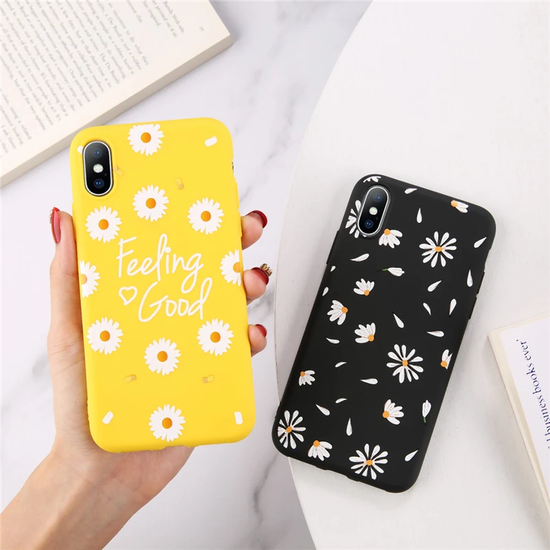 Summer Flowers Phone Cases For iPhone 7 8 6s Plus Luxury Daisy Sunflowr Cute Floral Case X XR XS Max Transparent Soft TPU Cover
Summer Flowers Phone Cases For iPhone 7 8 6s Plus Luxury Daisy Sunflowr Cute Floral Case X XR XS Max Transparent Soft TPU Cover
