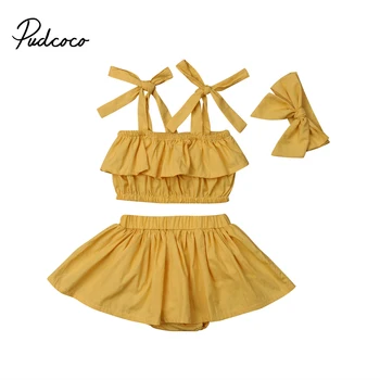 3PCS Summer Clothing Set Pudcoco Brand newborn baby girl clothes roupa de bebe menino baby outfit Solid Yellow Drop ship
3PCS Summer Clothing Set Pudcoco Brand newborn baby girl clothes roupa de bebe menino baby outfit Solid Yellow Drop ship