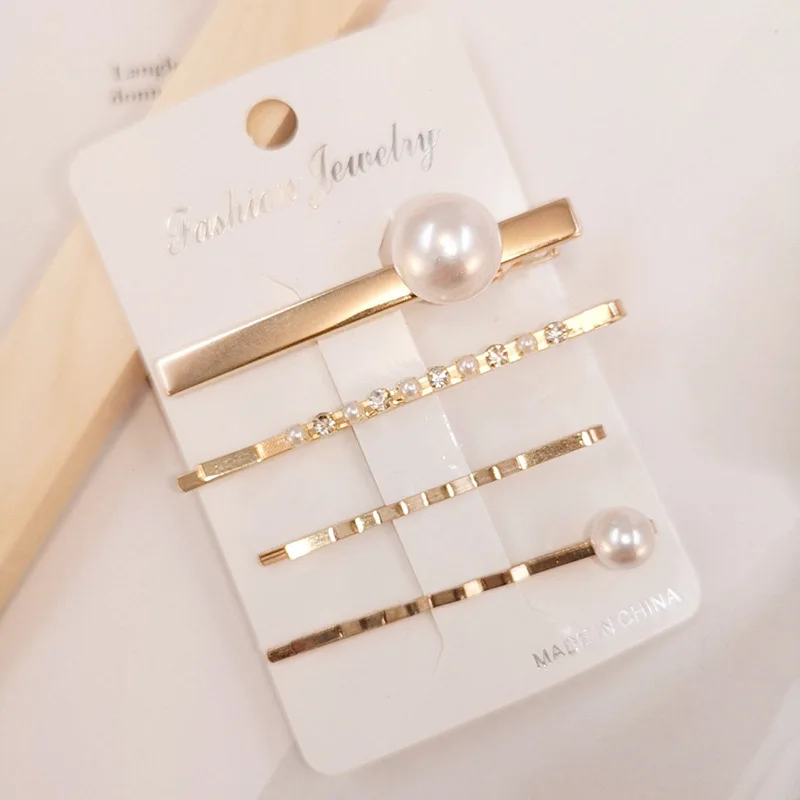 Hot 3pcs/set Korea Pearl Crystal Barrettes Set for Women Ladies Elegant Jewelry Hairgrips Hair Pins Hair Accessories
Hot 3pcs/set Korea Pearl Crystal Barrettes Set for Women Ladies Elegant Jewelry Hairgrips Hair Pins Hair Accessories
