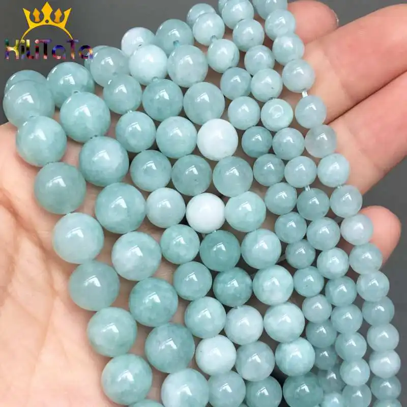 Natural Beads Amazonite Angelite Stone Round Loose Spacer Beads For Jewelry Making DIY Handmade Bracelet 15"inches 6/8/10/12mm
Natural Beads Amazonite Angelite Stone Round Loose Spacer Beads For Jewelry Making DIY Handmade Bracelet 15"inches 6/8/10/12mm