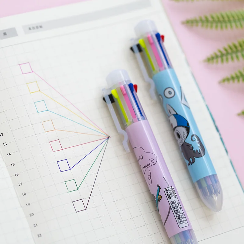 Creative Multicolored Pen Rollerball Pen 8 Colors In One Office & School Pen for Writing Bullet Journal Accessories Stationery
Creative Multicolored Pen Rollerball Pen 8 Colors In One Office & School Pen for Writing Bullet Journal Accessories Stationery