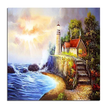 Beacon of the sea 40x40 cross stitch diy full diamond drawing square supplies embroidered paste Mosaic home decoration
Beacon of the sea 40x40 cross stitch diy full diamond drawing square supplies embroidered paste Mosaic home decoration