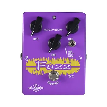 BIYANG FZ-12 Classic Series Analog Fuzz Guitar Effect Pedal 3 Modes True Bypass Full Metal Shell
BIYANG FZ-12 Classic Series Analog Fuzz Guitar Effect Pedal 3 Modes True Bypass Full Metal Shell