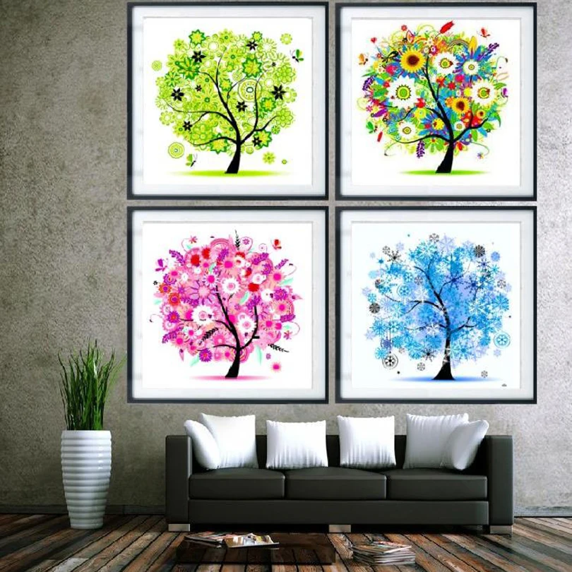 5D DIY Diamond Painting Four Season Money Tree Full Round Scenery Rhinestone Cross Stitch Scenic Decor Embroidery Landscape
5D DIY Diamond Painting Four Season Money Tree Full Round Scenery Rhinestone Cross Stitch Scenic Decor Embroidery Landscape