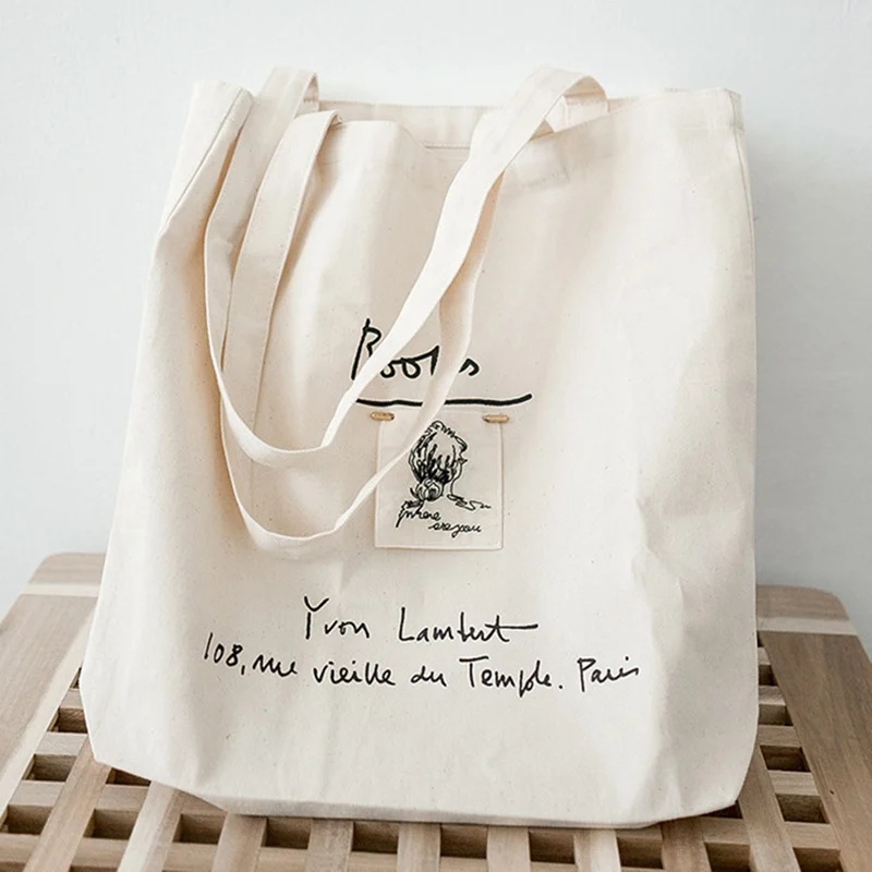 New Canvas Shopping Bags Women Shoulder Bag Handbag Tote Bag Casual Shoulder Bags School Travel
New Canvas Shopping Bags Women Shoulder Bag Handbag Tote Bag Casual Shoulder Bags School Travel