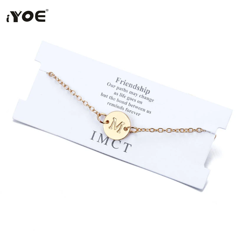IYOE Classic Round Letter Ankle Bracelets For Women Men Kids 26 Alphabet Tiny Initial Name Bracelet Friendship Couple Jewelry
IYOE Classic Round Letter Ankle Bracelets For Women Men Kids 26 Alphabet Tiny Initial Name Bracelet Friendship Couple Jewelry