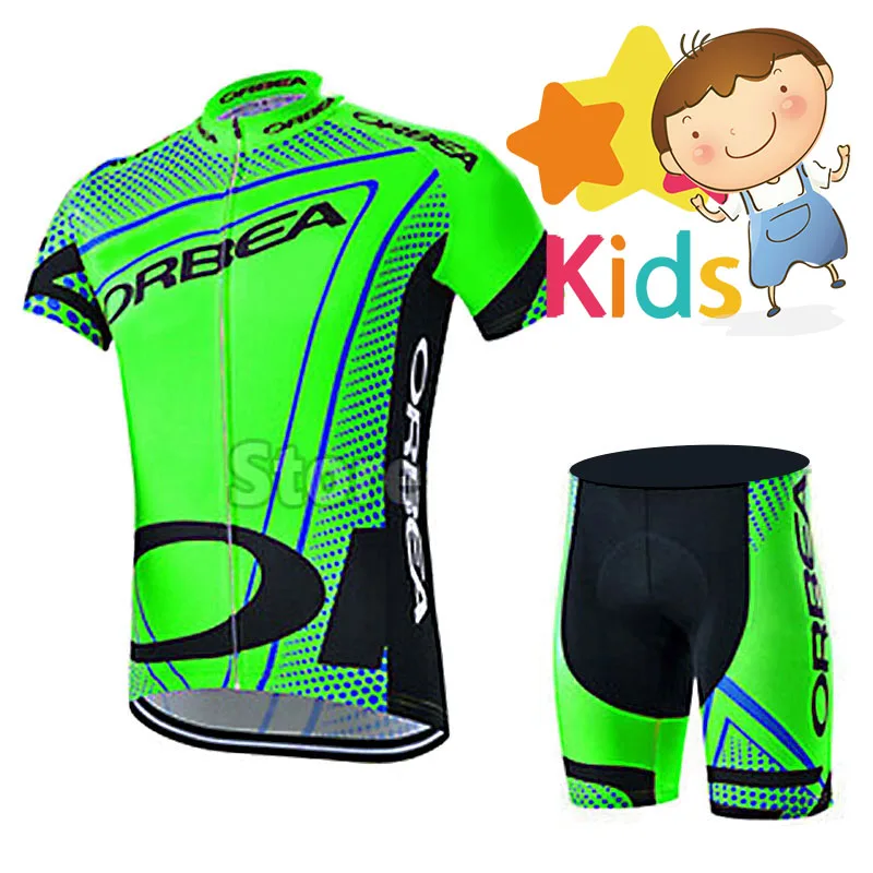 2018 Summer Children's Bicycle Wear Suit Pro Cycling Jersey Set for Kids Breathable Quick Dry Ropa Cilismo Cycling Clothing Set
2018 Summer Children's Bicycle Wear Suit Pro Cycling Jersey Set for Kids Breathable Quick Dry Ropa Cilismo Cycling Clothing Set