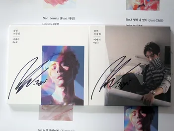 signed SHINEE Kim Jonghyun Jong Hyun autographed Story Op.2 2017 K-POP korean 
signed SHINEE Kim Jonghyun Jong Hyun autographed Story Op.2 2017 K-POP korean