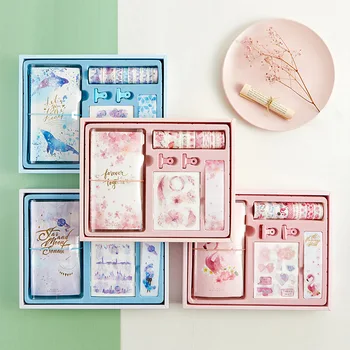 Flamingo Bullet Journal Gift Box Set Korea Freshness Student Gift Stationery Travelers Notebook
Flamingo Bullet Journal Gift Box Set Korea Freshness Student Gift Stationery Travelers Notebook