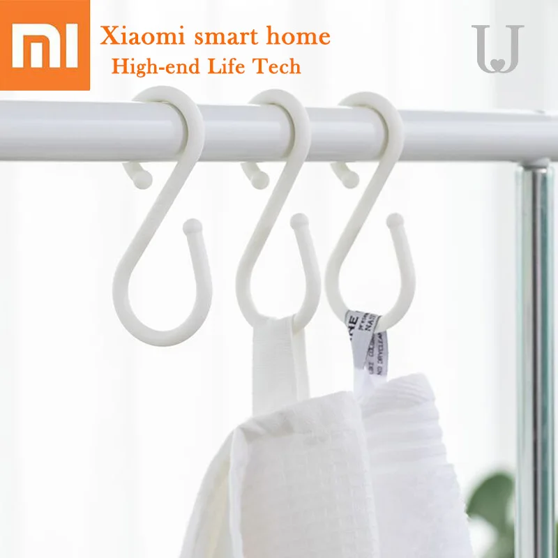 Xiaomi Mi Household S-type Hook Stable Support Clothes Bag Cabinet Wardrobe Bedroom Bathroom Hook Multi-function Hook Smart Home
Xiaomi Mi Household S-type Hook Stable Support Clothes Bag Cabinet Wardrobe Bedroom Bathroom Hook Multi-function Hook Smart Home