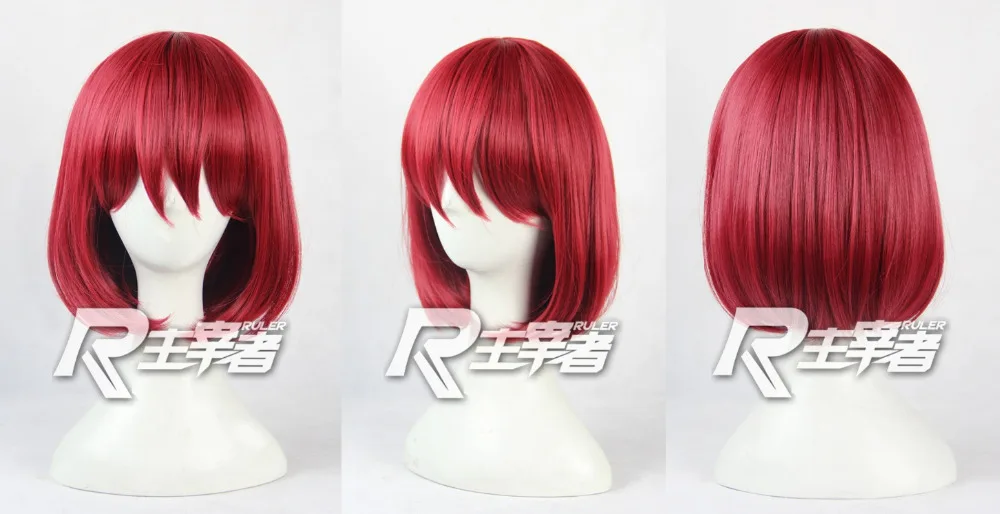 Heat Resistant Anime Akagami no Shirayukihime Shirayuki Short Red Full Lace Costume Cosplay Wig + Cap + Track
Heat Resistant Anime Akagami no Shirayukihime Shirayuki Short Red Full Lace Costume Cosplay Wig + Cap + Track
