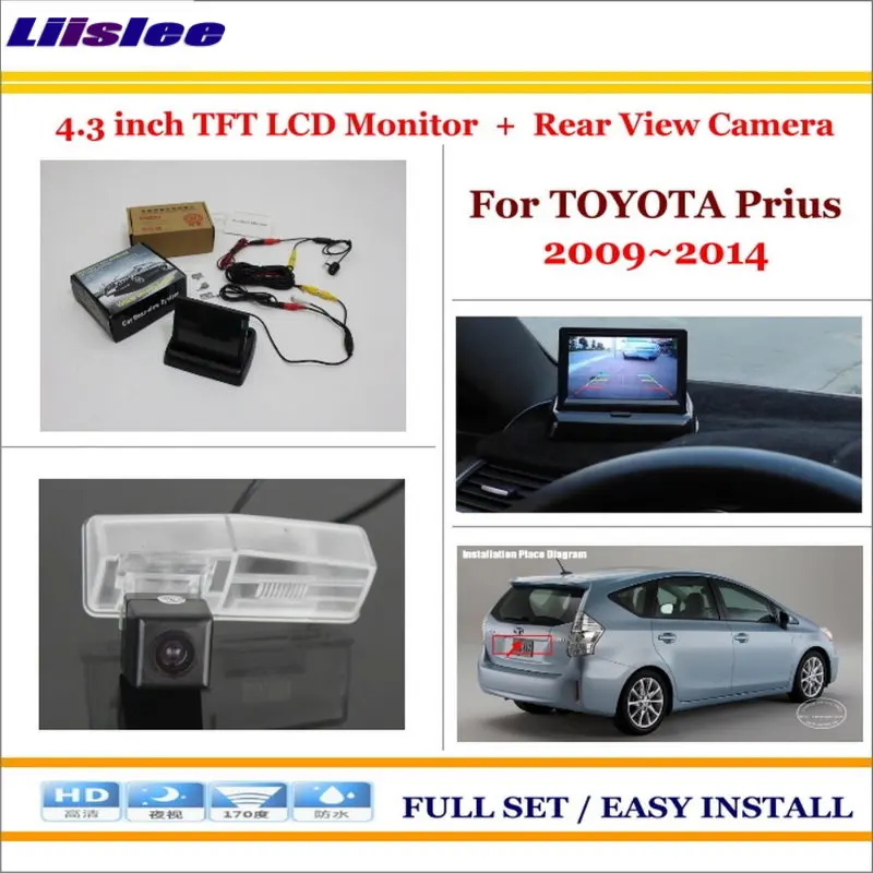 Car Reverse Backup Rear Camera + 4.3" TFT LCD Screen Monitor = 2 in 1 Rearview Parking System - For TOYOTA Prius 2009~2014
Car Reverse Backup Rear Camera + 4.3" TFT LCD Screen Monitor = 2 in 1 Rearview Parking System - For TOYOTA Prius 2009~2014