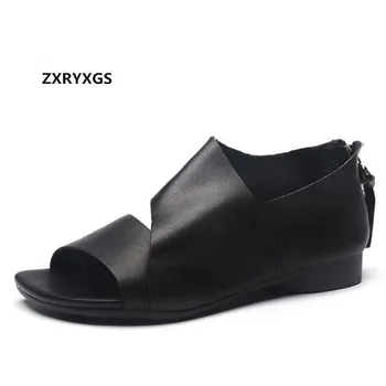 2019 New Summer Inside and Outside Full Genuine Leather Sandals Women Shoes Casual Sandals Comfortable Soft Flat Sandals
2019 New Summer Inside and Outside Full Genuine Leather Sandals Women Shoes Casual Sandals Comfortable Soft Flat Sandals