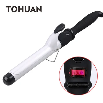 Professional Hair Curler Iron Rollers Ceramic Hair Curling Irons Wand LCD Display Hair Curly Iron Waver Fashion Styling Tools
Professional Hair Curler Iron Rollers Ceramic Hair Curling Irons Wand LCD Display Hair Curly Iron Waver Fashion Styling Tools