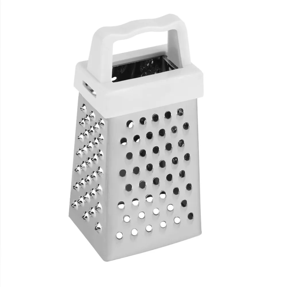 1 pc Stainless Steel&ABS Mini 4 Sides Design Multifunction Handheld Grater Slicer for Fruit Vegetable Kitchen Tool Drop Shipping
1 pc Stainless Steel&ABS Mini 4 Sides Design Multifunction Handheld Grater Slicer for Fruit Vegetable Kitchen Tool Drop Shipping