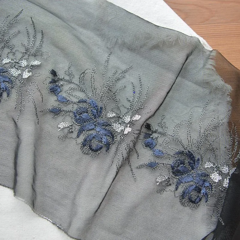 Mesh embroidered lace Lace accessories Cheongsam dresses dressing material width 20cm G846
Mesh embroidered lace Lace accessories Cheongsam dresses dressing material width 20cm G846