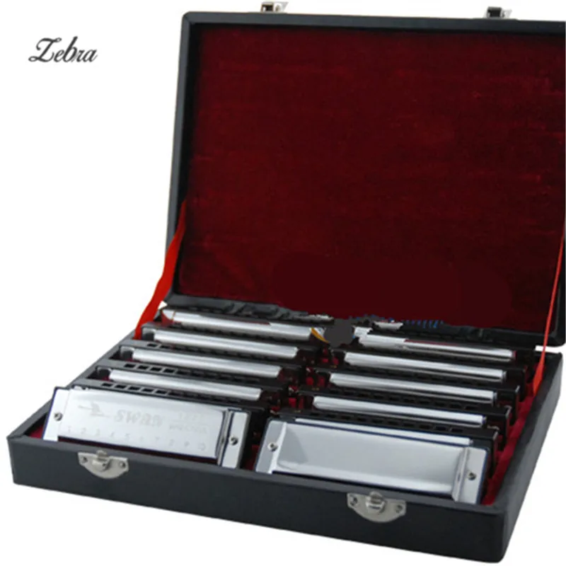 10 Holes Blues Set 12 Keys Options Performance Harmonica ABCDEFG Ab Bb Db Eb Gb Key Music Musical Instruments Tool Accessory
10 Holes Blues Set 12 Keys Options Performance Harmonica ABCDEFG Ab Bb Db Eb Gb Key Music Musical Instruments Tool Accessory