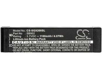 Cameron Sino 1100mAh Battery SB902 for SHURE GLX-D Digital Wireless, GLXD1, GLXD2 Systems
Cameron Sino 1100mAh Battery SB902 for SHURE GLX-D Digital Wireless, GLXD1, GLXD2 Systems