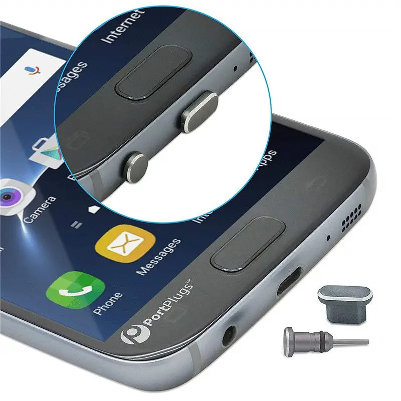Aluminum Micro USB Dust Plug Set Micro-USB Charging Port Earphone Jack Protection For Samsung Tablets Mobile Phone Accessories
Aluminum Micro USB Dust Plug Set Micro-USB Charging Port Earphone Jack Protection For Samsung Tablets Mobile Phone Accessories