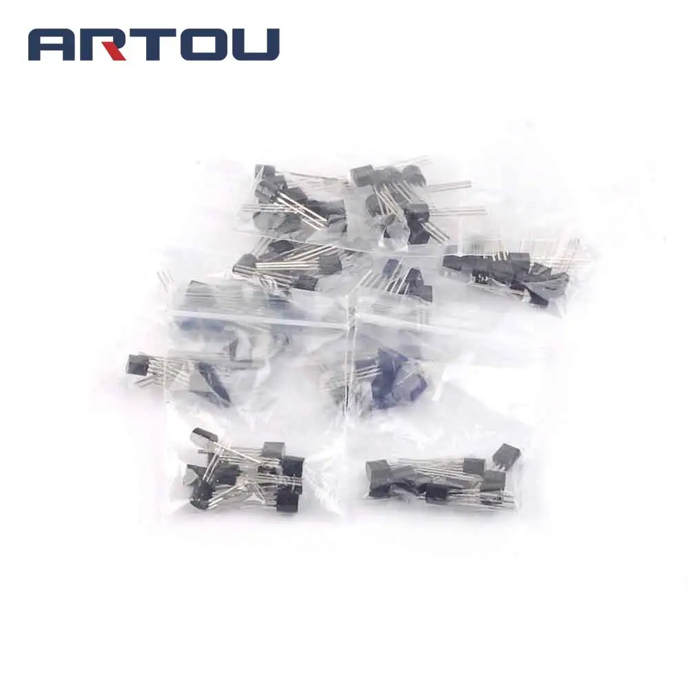 BC547B BC547C BC548B BC557C BC639 BC558B BC557B BC337-25 BC327-40 BC337-40 TO92 10valuesX10pcs=100pcs,Transistor Assorted Kit
BC547B BC547C BC548B BC557C BC639 BC558B BC557B BC337-25 BC327-40 BC337-40 TO92 10valuesX10pcs=100pcs,Transistor Assorted Kit