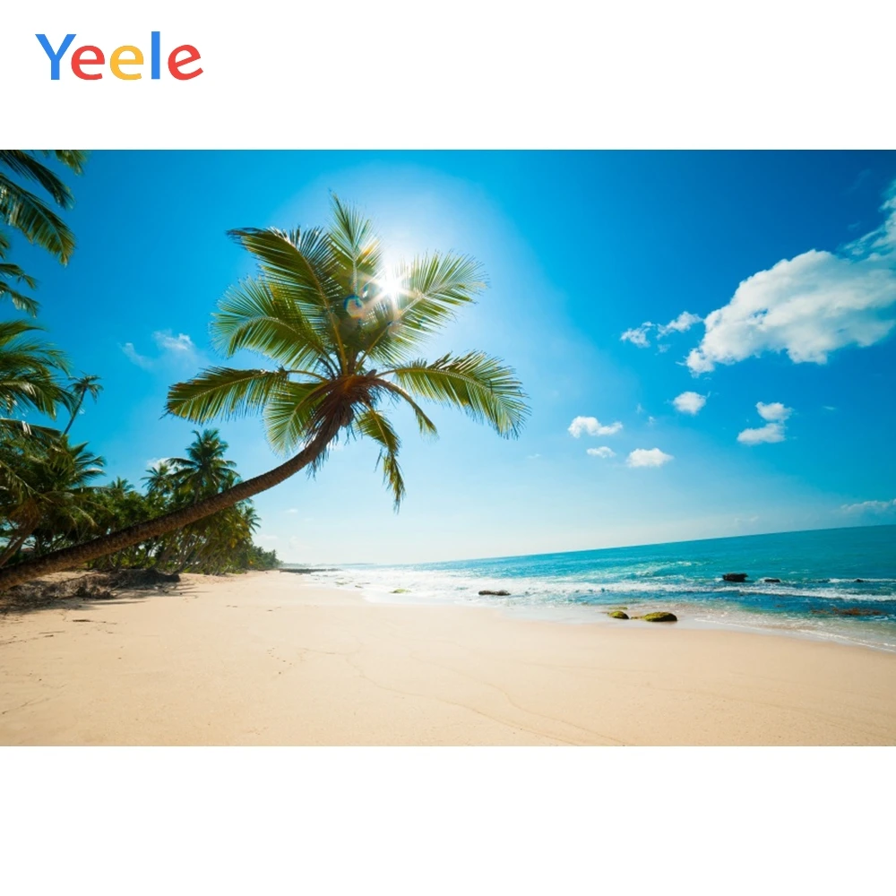 Yeele Summer Seaside Backdrops Palm Tree Beach Blue Sky Vinyl Photography Background Photographic Backdrop For Photo Studio
Yeele Summer Seaside Backdrops Palm Tree Beach Blue Sky Vinyl Photography Background Photographic Backdrop For Photo Studio