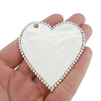 3 x Boho Large Heart Charms Pendants Zinc Alloy for Necklaces Jewelry Making Findings 62x56mm
3 x Boho Large Heart Charms Pendants Zinc Alloy for Necklaces Jewelry Making Findings 62x56mm