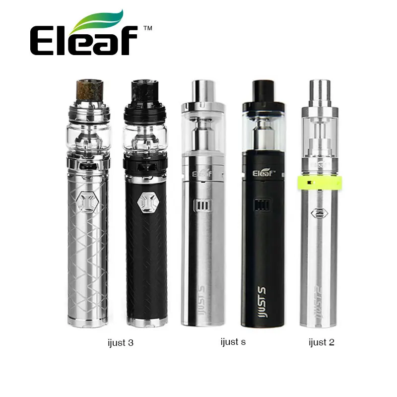 Original Eleaf IJust 3 Kit 3000mah Battery Vs Ijust S 3000mAh Kit Vs IJust 2 2600mAh Kit Electronic Cigarette Vape Starter Kit