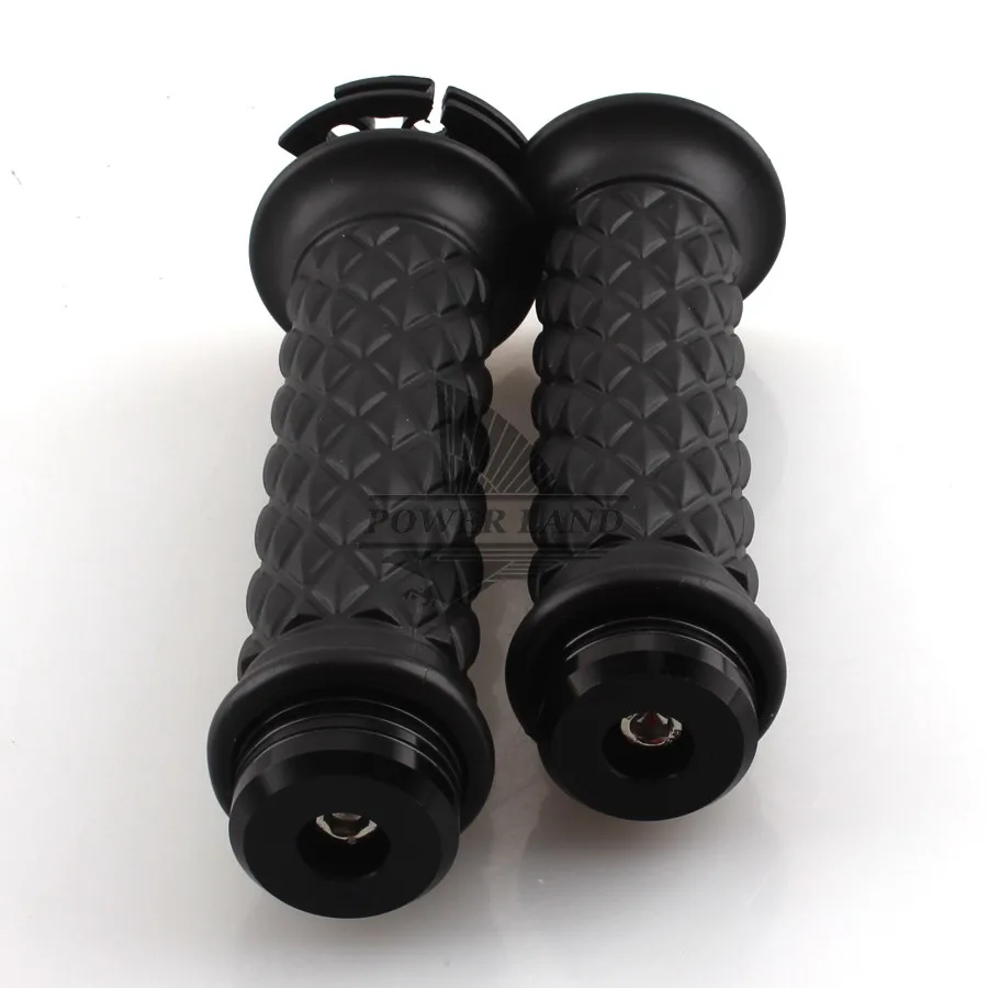 Black Bar End Caps+Hand Grip Handlebar Black Diamond W/ Open Bar 7/8'' 22mm for Honda Suzuki Royal Cafe Racer Bobber Custom
Black Bar End Caps+Hand Grip Handlebar Black Diamond W/ Open Bar 7/8'' 22mm for Honda Suzuki Royal Cafe Racer Bobber Custom