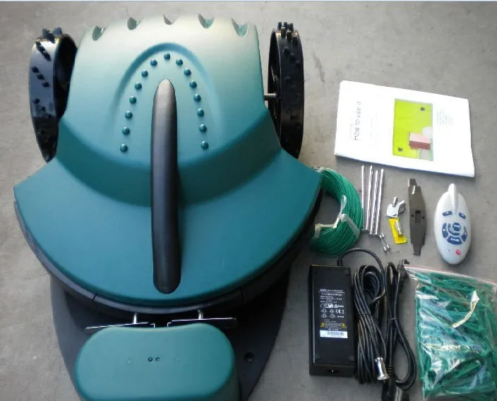 Automatic Robot Lawn Mower Robot Grass Cutting with 6.6ah Lithium battery+200m wire+200pcs pegs+4pcs blade
Automatic Robot Lawn Mower Robot Grass Cutting with 6.6ah Lithium battery+200m wire+200pcs pegs+4pcs blade