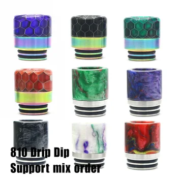 Vapesoon 810 Drip Tip resin & ss drip tip 810 for 810 thread Atomizers tank as TFV8 BIG BABY ELLO DURO Stick V8 etc
Vapesoon 810 Drip Tip resin & ss drip tip 810 for 810 thread Atomizers tank as TFV8 BIG BABY ELLO DURO Stick V8 etc