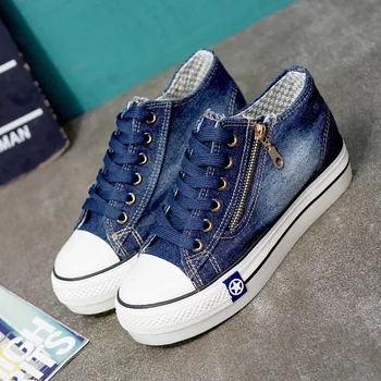 Women Canvas Shoes 2020 Fashion Increase Internal 6 CM Women Sneakers Lace-up Women Shoes Women Platform Shoes zapatos de mujer
Women Canvas Shoes 2020 Fashion Increase Internal 6 CM Women Sneakers Lace-up Women Shoes Women Platform Shoes zapatos de mujer