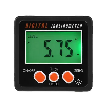 Precise Digital Inclinometer Protractor Waterproof Level Box LCD display Angle Finder Bevel Box with Magnetic Base Digital angl 
Precise Digital Inclinometer Protractor Waterproof Level Box LCD display Angle Finder Bevel Box with Magnetic Base Digital angl