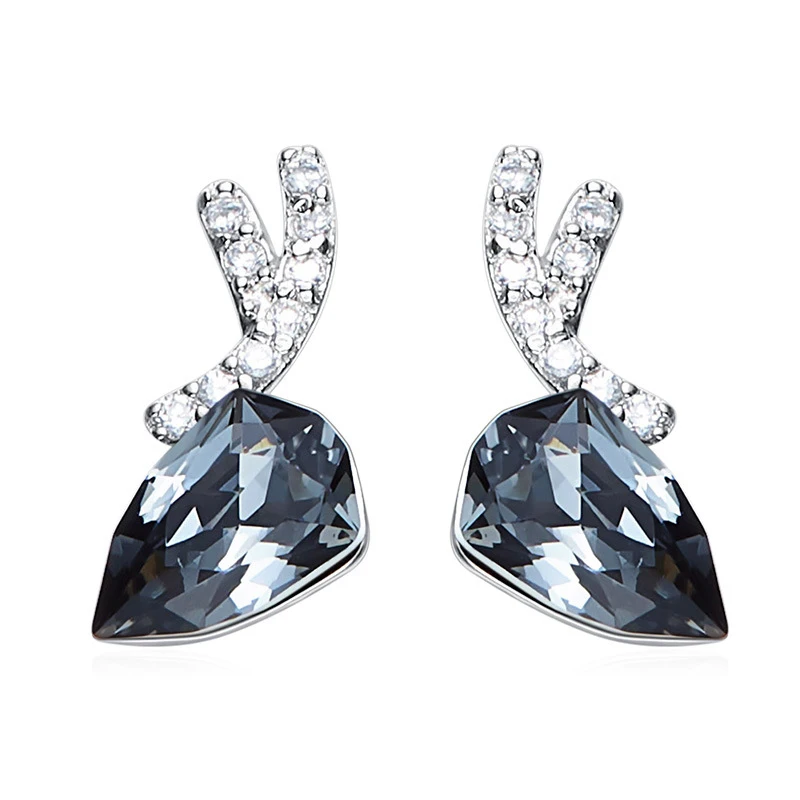 925 Sterling Silver Embellished with crystals from Swarovski Stud Earrings for Women Animal Elegant Extraordinary
925 Sterling Silver Embellished with crystals from Swarovski Stud Earrings for Women Animal Elegant Extraordinary