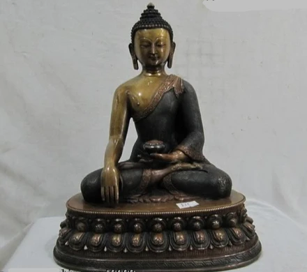 003800 Tibet temple classical Pure Handwork Bronze apothecary Sakyamuni Buddha Statue
003800 Tibet temple classical Pure Handwork Bronze apothecary Sakyamuni Buddha Statue