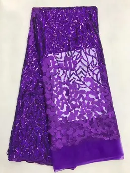 Purple Nigerian Sequin Lace Fabric High Quality African Lace Fabric 2017 Embroidered Tulle Net Lace French Fabric For Wedding
Purple Nigerian Sequin Lace Fabric High Quality African Lace Fabric 2017 Embroidered Tulle Net Lace French Fabric For Wedding