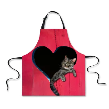 FORUDESIGNS Lovely Cat Dog Pattern Women Apron Kitchen Restaurant Cooking Shop Art Work Apron Waiter Aprons With Adjust Strap 
FORUDESIGNS Lovely Cat Dog Pattern Women Apron Kitchen Restaurant Cooking Shop Art Work Apron Waiter Aprons With Adjust Strap