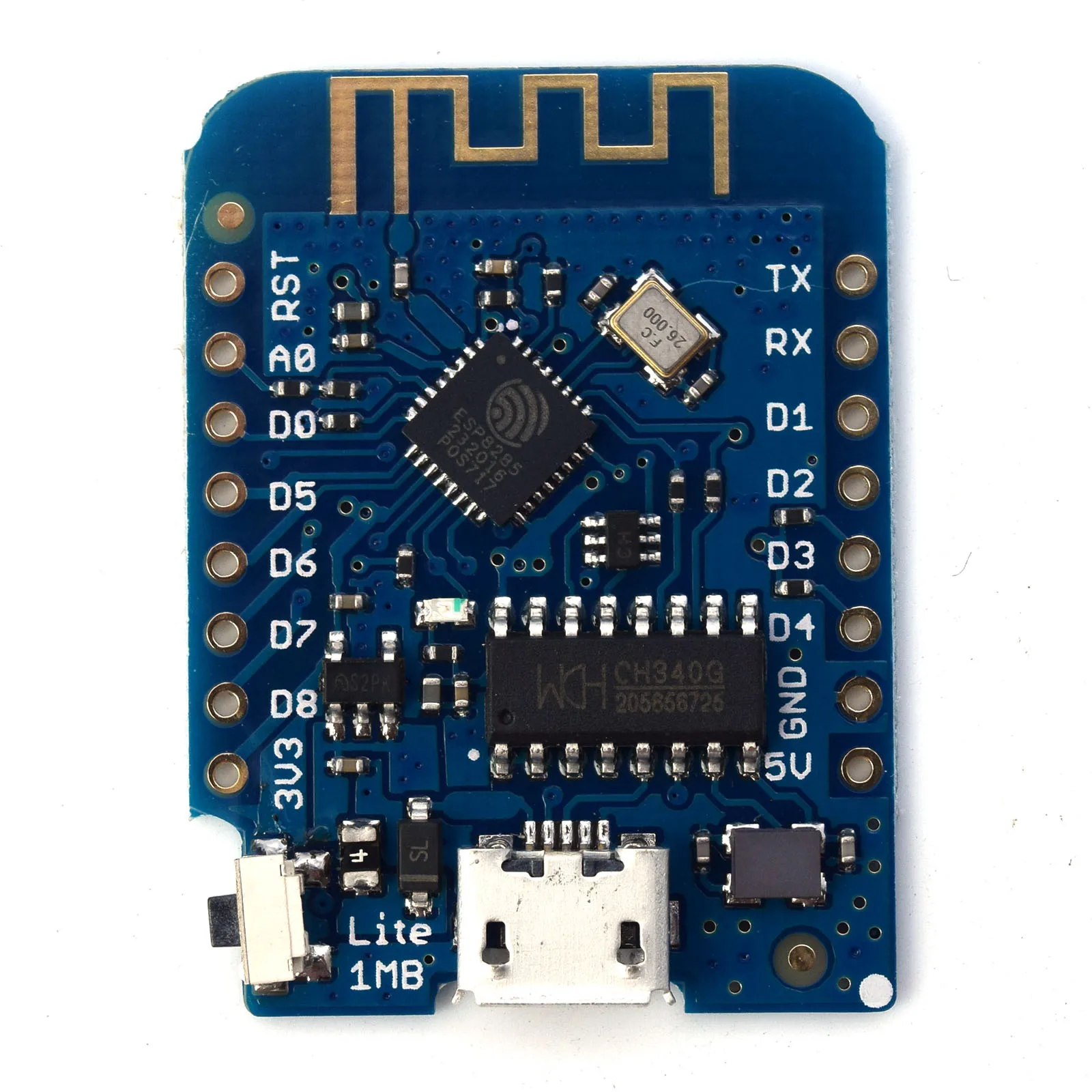 Wemos D1 Мини Lite V1.0.0 WI FI Интернет вещей Совет по развитию основе ESP8285 1 МБ FLASH|d1 mini|wemos d1