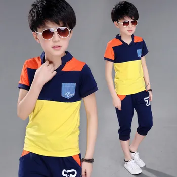 Big Boy Short Sleeve T Shirt+short Pant 2pc Sport Sets Summer Children's Clothing Kids New Summer Boys Clothes Suits 4-14Y
Big Boy Short Sleeve T Shirt+short Pant 2pc Sport Sets Summer Children's Clothing Kids New Summer Boys Clothes Suits 4-14Y