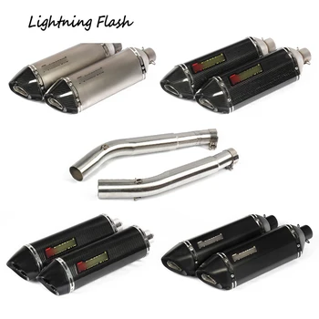For 08-17 Suzuki Hayabusa GSX 1300R Exhaust Whole Set Front Link Pipe 470 mm Muffler Tail Pipe Slip On Motorcycle Modified Elbow
For 08-17 Suzuki Hayabusa GSX 1300R Exhaust Whole Set Front Link Pipe 470 mm Muffler Tail Pipe Slip On Motorcycle Modified Elbow