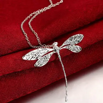 Hot Sale Fashion Silver Color Insect Dragonfly Pendant Necklace For Women Jewelry Wholesale
Hot Sale Fashion Silver Color Insect Dragonfly Pendant Necklace For Women Jewelry Wholesale