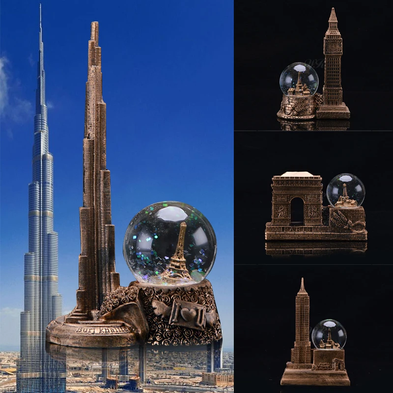 2019 Hot Sale Led Light 3D Crystal Ball World Building Glass Snow Globe Creative Home Decor Model Birthday Gift for Girl
2019 Hot Sale Led Light 3D Crystal Ball World Building Glass Snow Globe Creative Home Decor Model Birthday Gift for Girl