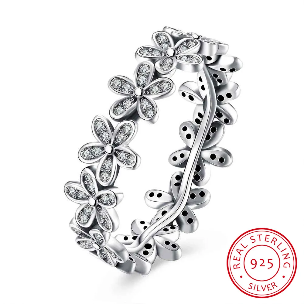 925 Sterling Silver Ring Flowers Inlaid Zircon Wedding Engagement Trendy Women's Rings Silver Jewelry(RI102593)
925 Sterling Silver Ring Flowers Inlaid Zircon Wedding Engagement Trendy Women's Rings Silver Jewelry(RI102593)