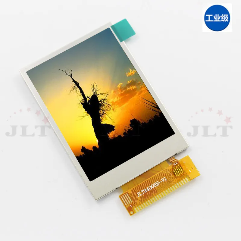 New 2.4 inch LCD screen (B)HD lcm module TFT display 240x320 resolution parallel port 8-bit soldering 24PIN With resistive touch
New 2.4 inch LCD screen (B)HD lcm module TFT display 240x320 resolution parallel port 8-bit soldering 24PIN With resistive touch