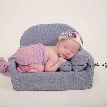 Newborn Photography Props Baby Posing Sofa Newborn Basket Props Baby Photography Studio Infant Photoshoot Accessories