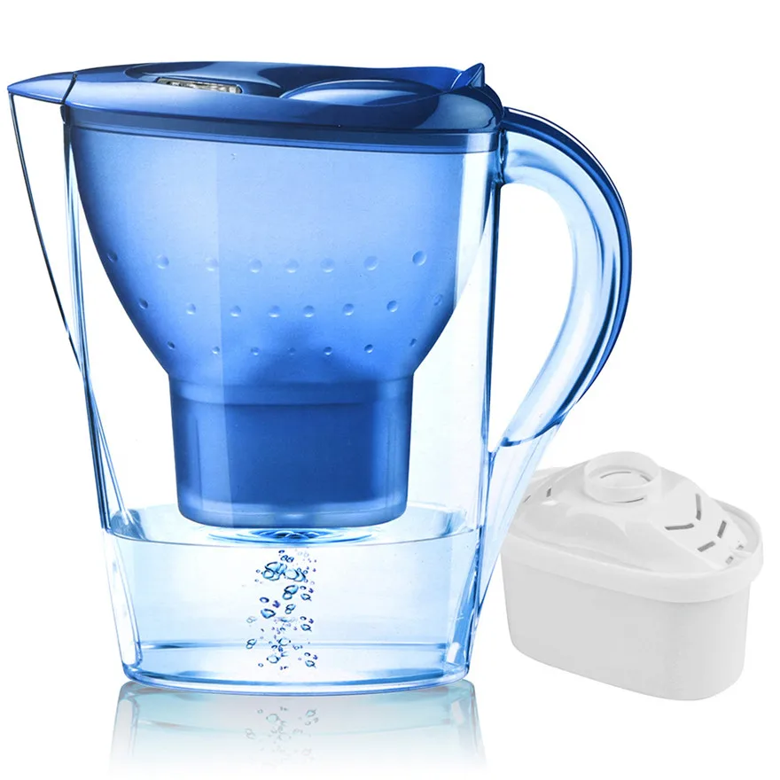 Alkaline Water Filter Pitcher 3.5 liters With Filters Included 7 Stage Filteration System to Purify Reduces limescale#wqy516
Alkaline Water Filter Pitcher 3.5 liters With Filters Included 7 Stage Filteration System to Purify Reduces limescale#wqy516