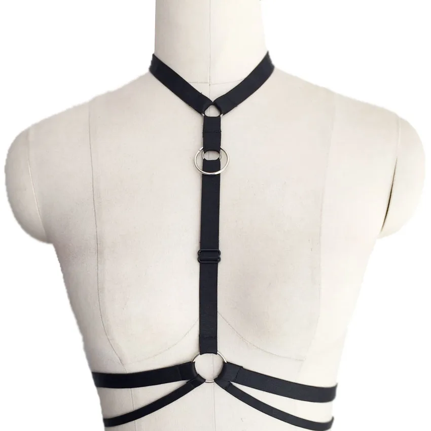 black Gothic body harness sexy pole dance lingerie harness pastel Harajuku cage bra bondage lingerie body cage harness bra
black Gothic body harness sexy pole dance lingerie harness pastel Harajuku cage bra bondage lingerie body cage harness bra