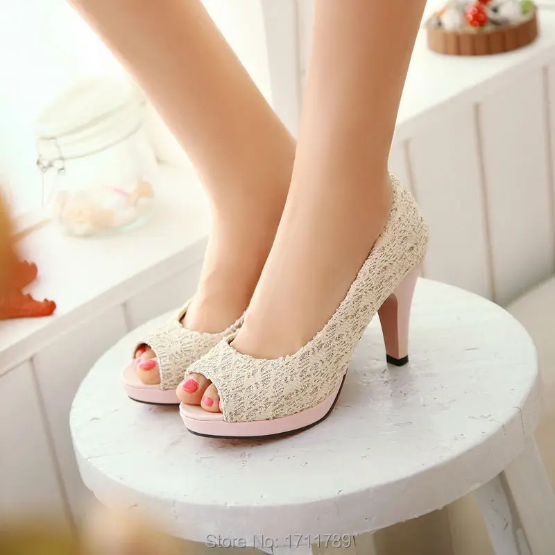 New Fashion Women Pumps Peep Toe Shoes High Heels Summer Lace Platform small big size 32-43 Party Wedding Sandals 0030 New Fashion Women Pumps Peep Toe Shoes High Heels Summer Lace Platform small big size 32-43 Party Wedding Sandals 0030<br><br>Aliexpress
